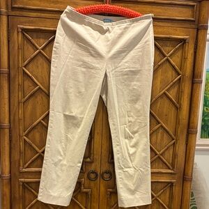 Women's tan  Skinny Ponte Pants